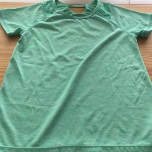 Teal T-shirt from target